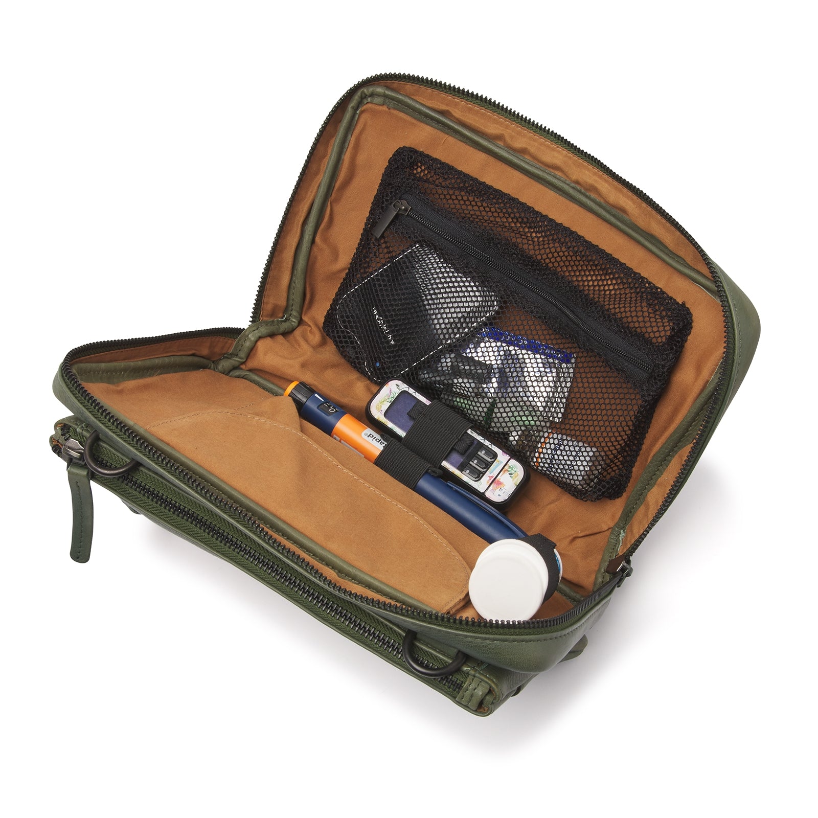 Diabetes schoudertas Marly compacte opbergtas