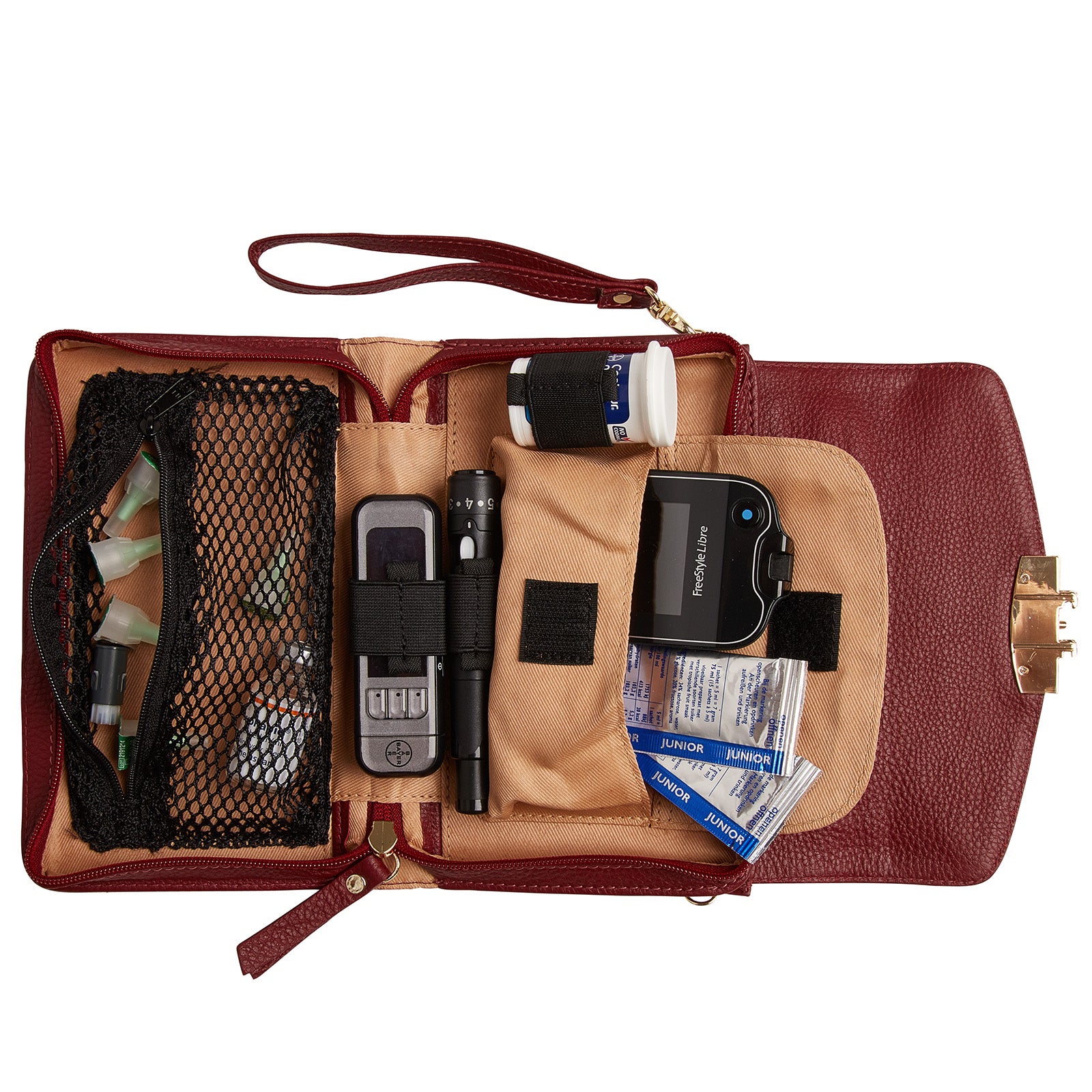 Diabetes schoudertas & clutch Kate crossbody & clutch