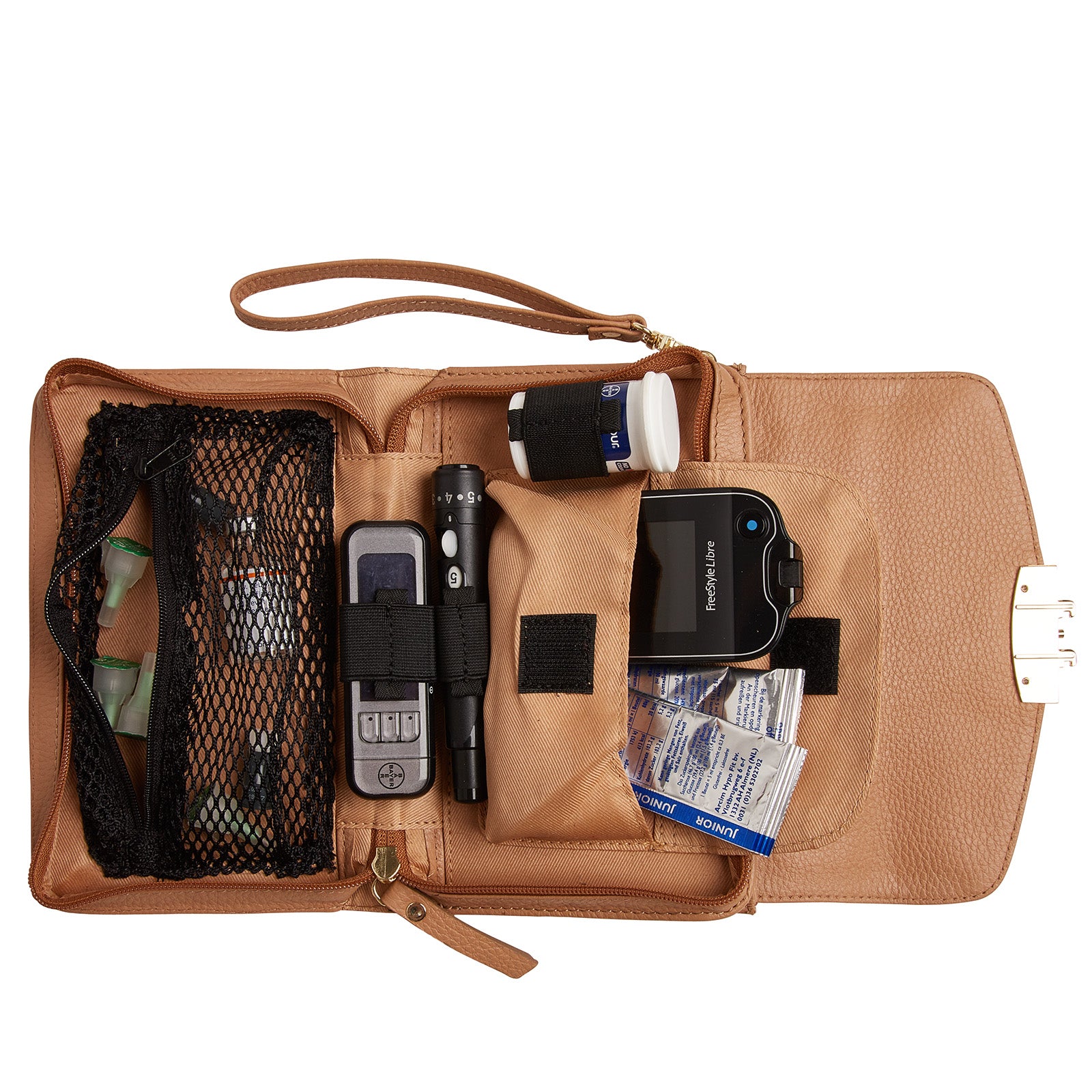 Diabetes schoudertas & clutch Kate crossbody & clutch