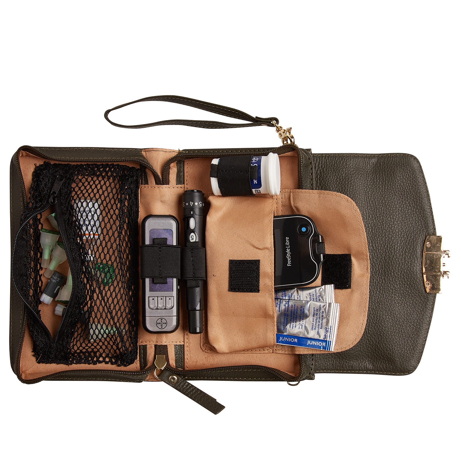 Diabetes schoudertas & clutch Kate crossbody & clutch