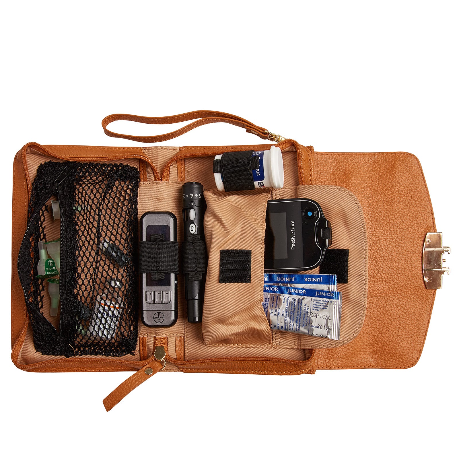 Diabetes schoudertas & clutch Kate crossbody & clutch