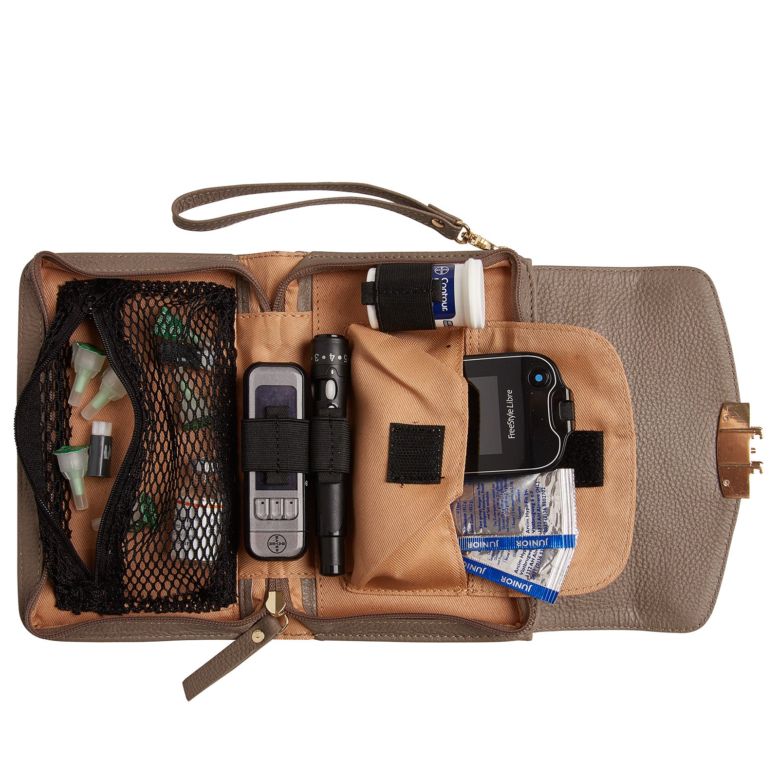 Diabetes schoudertas & clutch Kate crossbody & clutch