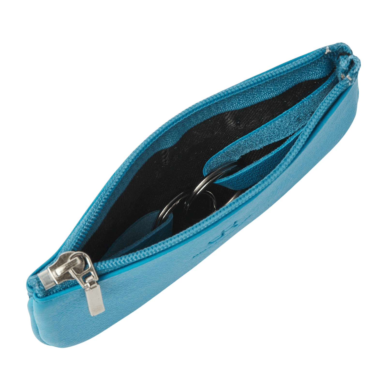 Sleutel-etui voor sleutels, organizer en portemonnee met rits