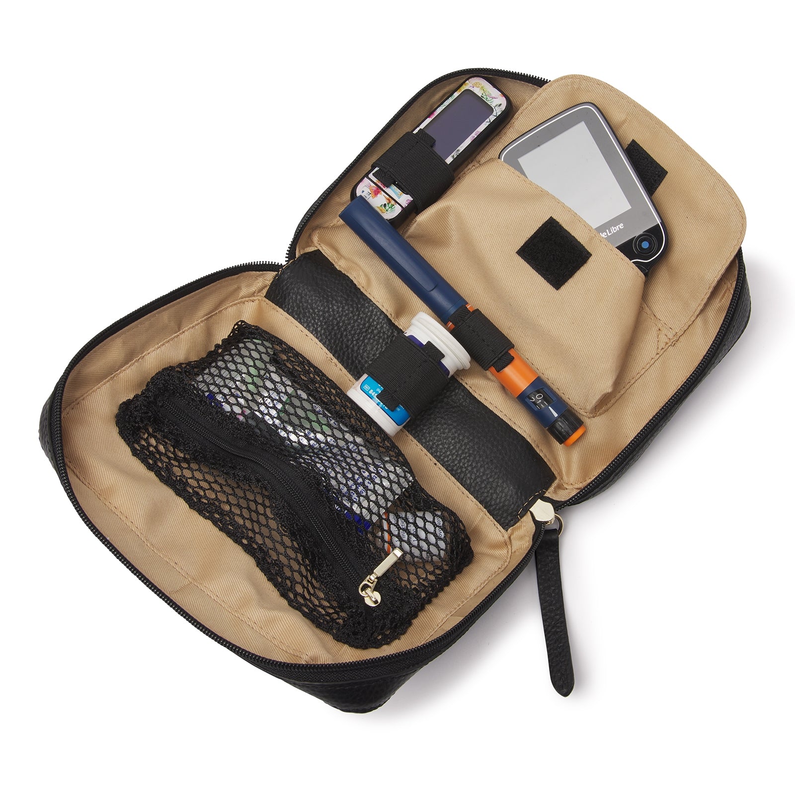 Hand-/Schultertasche für Diabetiker