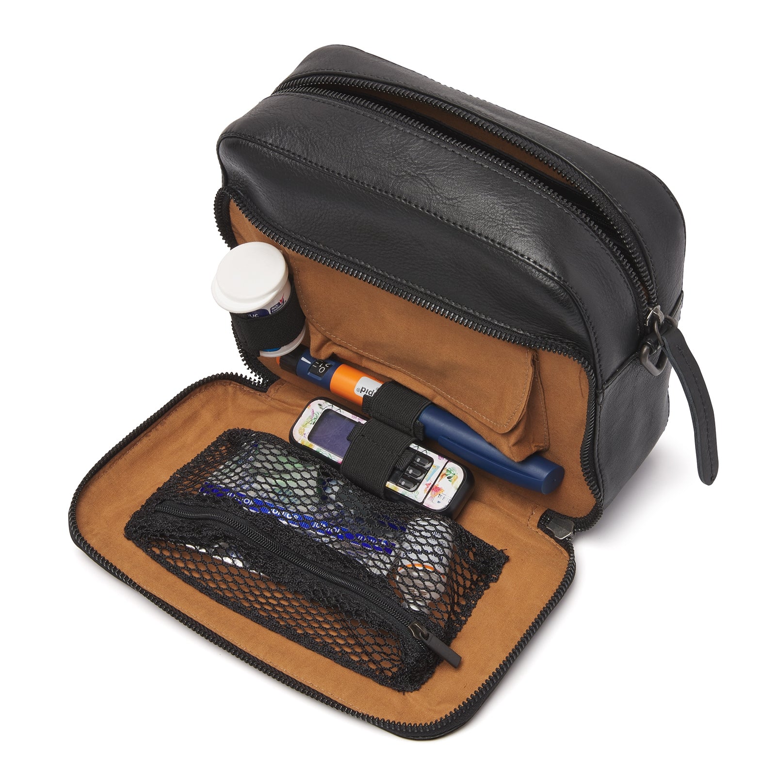 Diabetes schoudertas Emily veilige opberger